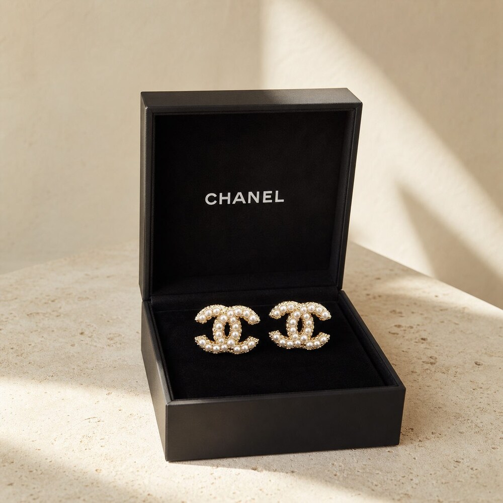 CHANEL Classic Parisian Earrings Style 4 | New with Box - Picture 7 of 9